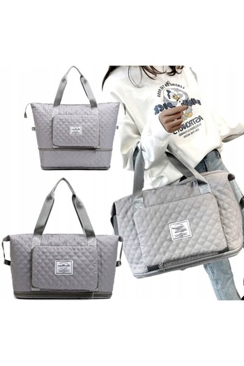 OEM Travel Bag, For Airplane, For Ryanair, Wizz Air, A4, 42x28 cm, Water Resistant, Nylon, Gray