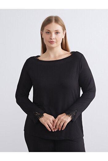LC Waikiki Özmarka New Season Crew Neck Women's Pajama Set