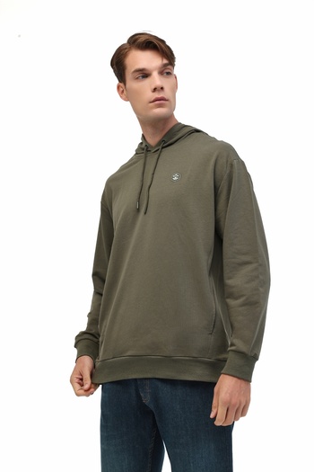 lumberjack Mb Sn73 Hoodie 5Pr Khaki Men's Sweatshirt