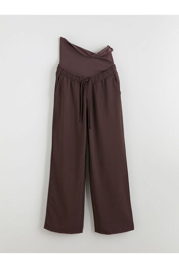 LC Waikiki Brown Maternity Pants with Abdominal Panels