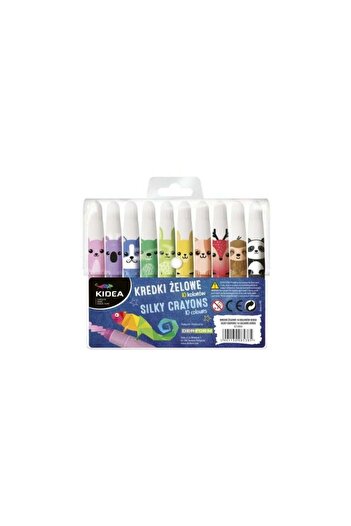 Kidea Set 10 cute colored pencils for kids, Kidea, multicolor