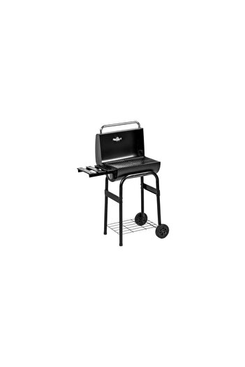 ART Garden charcoal grill, rectangular grill with wheels, lid, spice rack, 43.5 cm, 8346.5115 cm