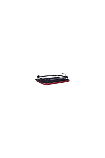 Berlinger Haus Rectangular Tray with Metal Basket, Burgundy Collection, Berlinger Haus, BH 7855