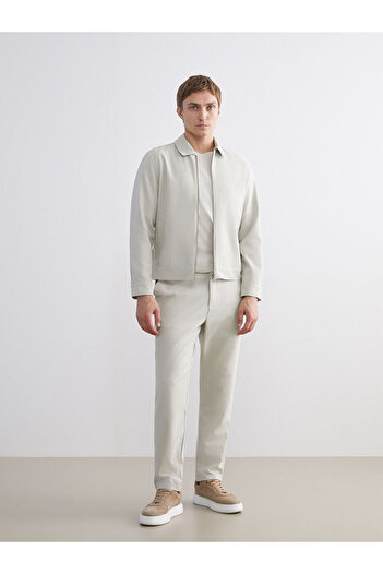 LC Waikiki Beige Slim Fit Men's Trousers
