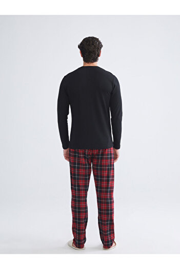 LC Waikiki Peak Yeni Sezon Standart Kalıp Erkek Pijama Takımı