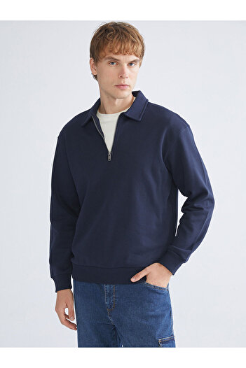 LC Waikiki Polo Neck Men's Sweatshirt