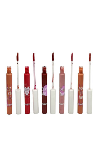 de Set of 5 Matte Liquid Lipsticks, Transfer Resistant