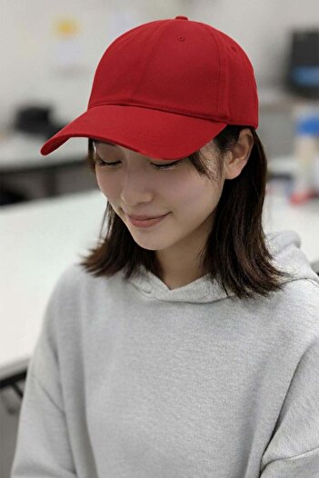 Köstebek Plain Red Unisex Hat