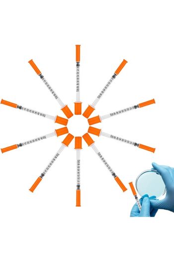 Bd 0.5ml 30Gx8mm Measuring Tools Sealed Packaging Plastic Pet Liquid Feeding Tools 10PCS