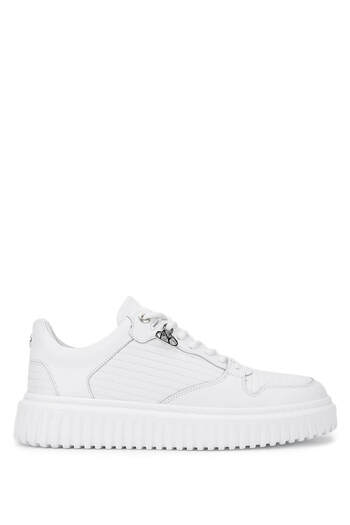 Tamer Tanca Men's Genuine Leather White Sneakers & Sports Shoes