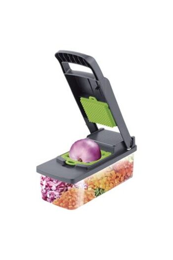 OEMN Set Vegetable & Fruit Cutter with Container and 12 Accessories