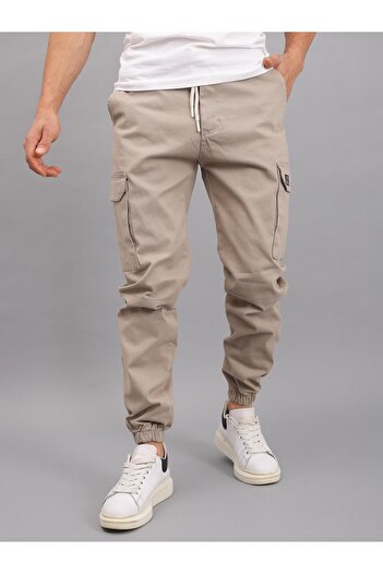 YXC Trend Maker Men's Cargo Pants Stone Men's Trousers