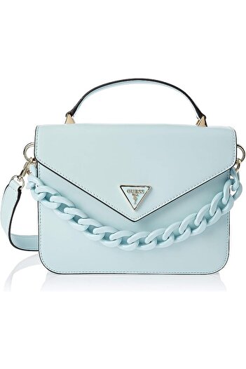 Guess Handbag Women's Corina Top Handle Letter Bag