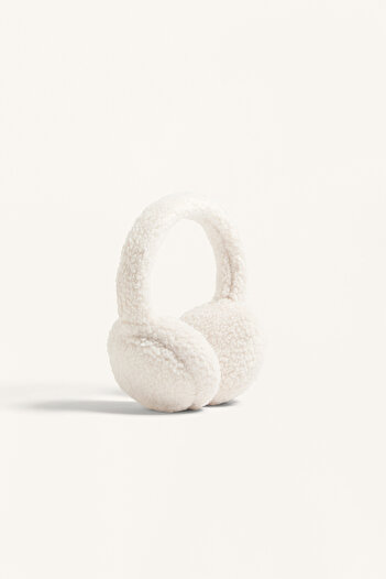 Oysho Faux-shearling-style ear muffs