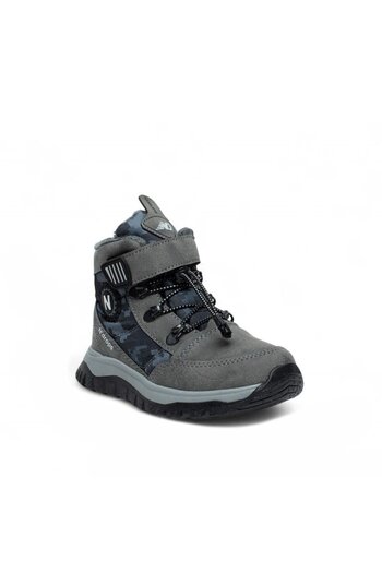 CEZY Durable, Orthopedic, Furry, Velcro Strap, Smoked Boys' Boots Shoes