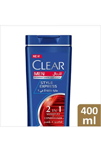 Clear Shampoo Style Express 2 In 1 Men 400ml