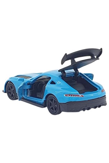 colezium Pull and Drop Metal Small Cars 8 cm - 6411A - Blue