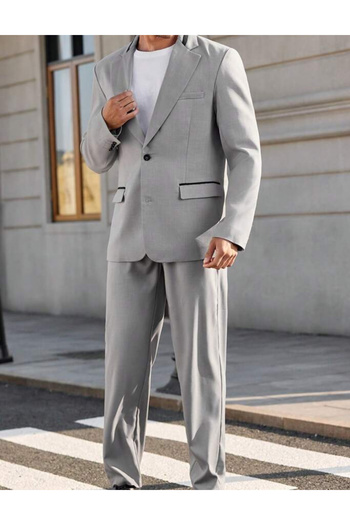SHEIN MANFINITY suit, gray