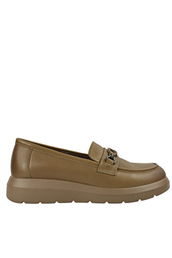 Fornarina Casual shoes, women, FORMAZIONE, 527501 khaki, leather 40