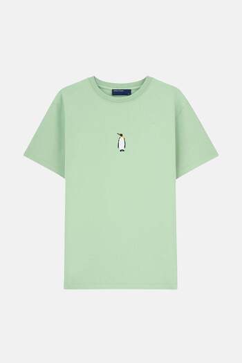 WWF Market Μπλουζάκι Emperor Penguin Premium - Πράσινο Μέντα