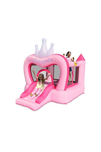 Happy Hop Inflatable Castle Princess with playground and slide