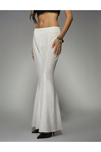 SHEIN Shein maxi skirt, white
