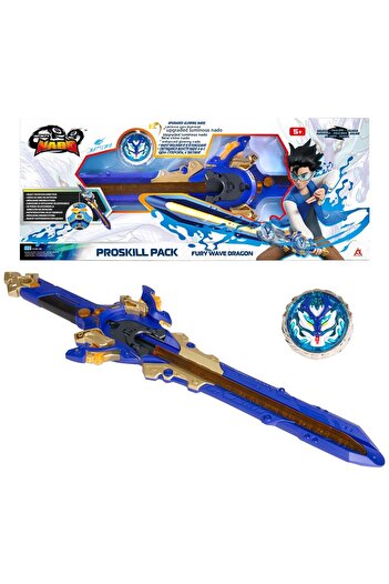 sem oyuncak Toy Infinity Nado Proskill Pack Fury Wave Dragon Sword Launcher and Metal Spinning Top Original