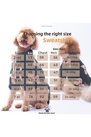 Pettrend Black Soft Bear Large Breed Sweat Medium Large Breed Dog Outfit Plush Sweat