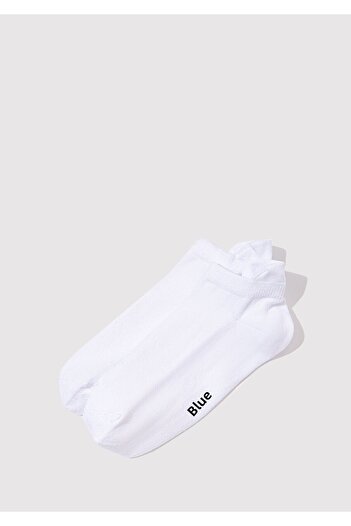 Mavi Ribbon Embroidered White Booties Socks 1913164-620
