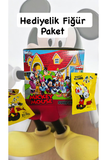 HEDİYEVİM Mickey Mouse Gift Figure Package Mickey Mouse Gift Package 1 Piece