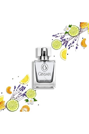 Ginsari Men Perfume 84, inspired by Sauvage, Citric/Aromatic, 50 ml