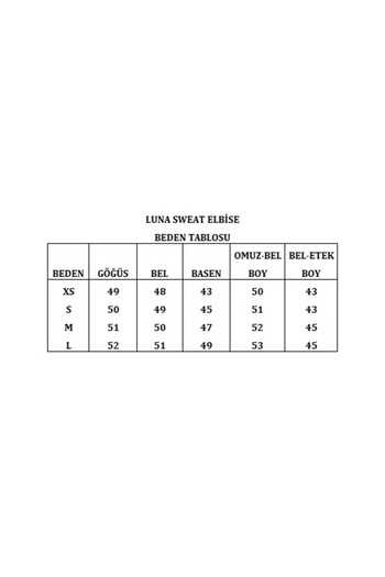 La Sarta Luna Red Women's Sweat Dress - Elastic Waist, Oval Mini Slit, Long Sleeve, No Ribbon