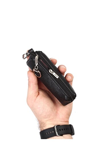 Aka Deri Black Keychain 039 2