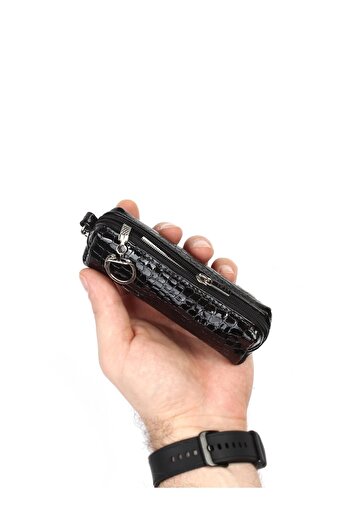 Aka Deri Black Keychain 039 43