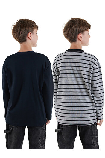 Denokids Boy's 2 Pack T-Shirt