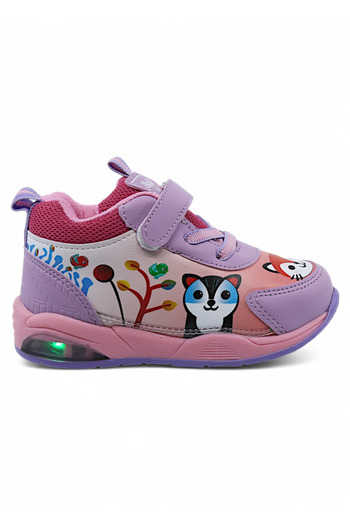 Khayt Zıpzıp Orthopedic Lightweight Nest Nursery Home Unisex Lighted Children's Sports Shoes