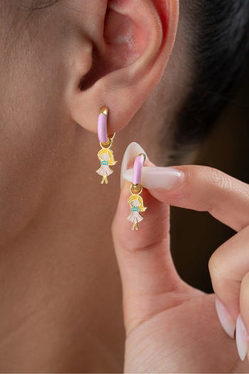 Silvano Jewelry 925 Ayar Gümüş Kız Çocuk Küpe