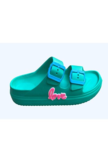 Riva Double Buckle Beach-Pool-Garden-Vacation-Daily Outdoor Sticker Children's Slippers
