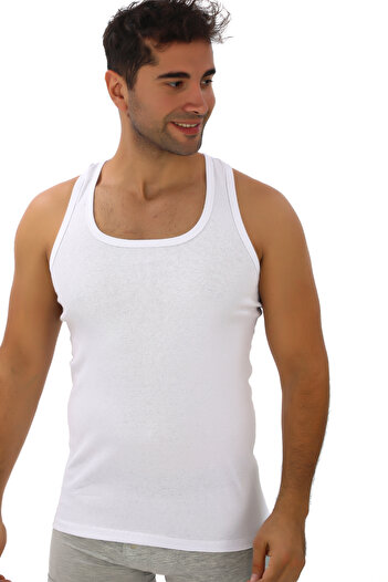 ENTAHA Ανδρικό εσώρουχο Tutku 6 Pack 100% βαμβακερό λευκό λουράκι