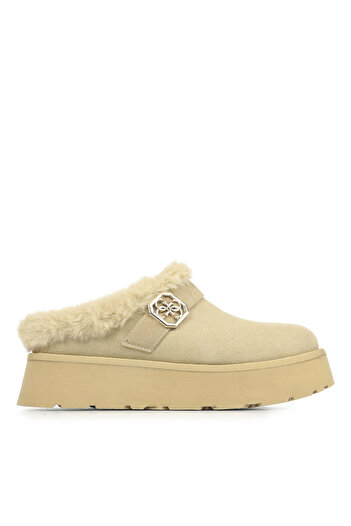 Guess Dolmana2 Women's Cream Slippers Flfdocesu06-Nude