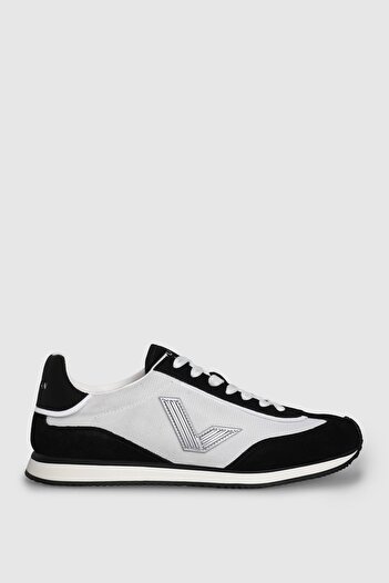 Lufian Gaban Men's Leather Sneaker Shoes Black