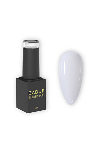 BABUF Natural Rubber Base White Porcelain RB 1 15 ml