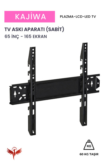 KAJİWA 65 İNÇ ASKI APARATI (165 EKRAN) Tüm Marka ve modellerle uyumludur.