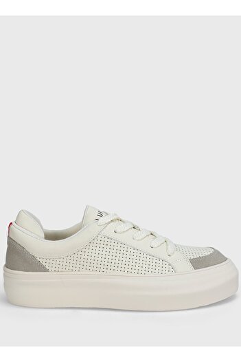Lufian 111230259 Allan Sneaker Men's Leather Shoes White