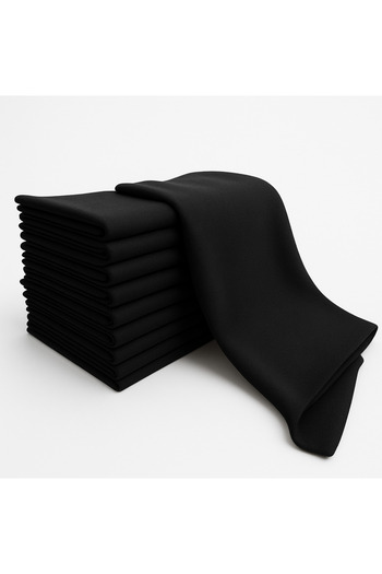 akyıldız iş elbiseleri Original Black Fleece Shawl 10 Pieces Cafe, Restaurant, Hotel Shawl Shoulder Shawl Shoulder Scarf