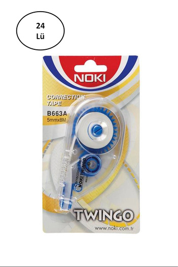 No8 Home Noki Strip Eraser Twingo 5MMx8MT B663A8M 24pcs