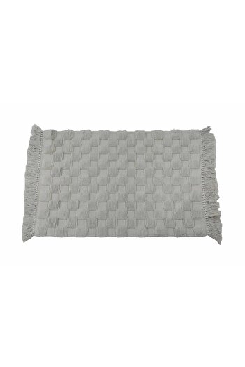 Al kaffary Kafton Luxury Entrance Rug with Elegant Design and High Quality Material, Silver