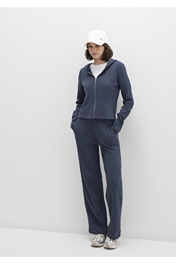 Mavi Textured Navy Blue Sweatpants 1011033-32184