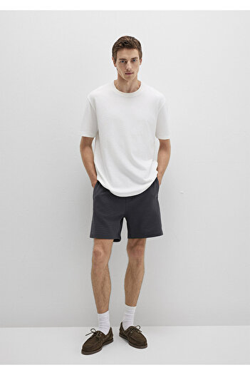 Mavi White Basic T-Shirt Loose Fit / Loose Casual Cut 0612823-70057