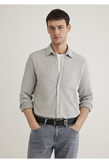 Mavi Slim Fit Textured Shirt 0211524 -86961